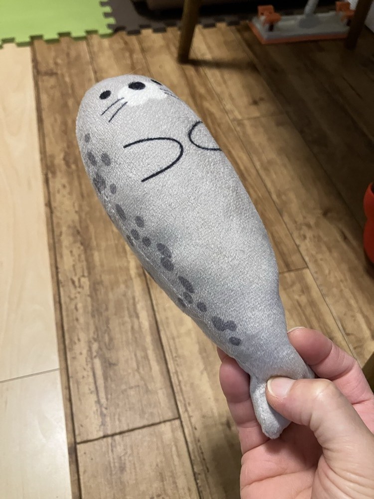 あざらしのぬいぐるみ